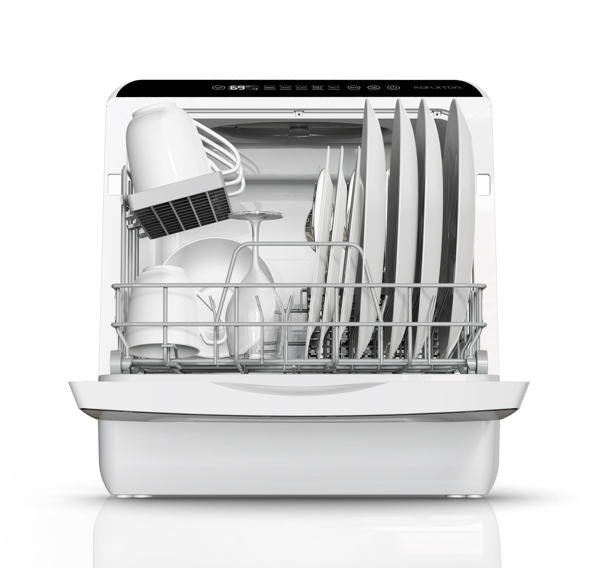 Wholesale NOVETE TDQR01 Compact Countertop Dishwasher with 1.3-Gallon  Built-in Water Tank, 5 Washing Programs, Air-dry Function, Baby Care, Fruit  Washing, Dual-Layer Glass Door, White: Appliances